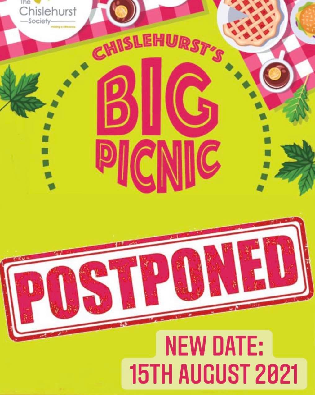 Chislehurst Big Picnic – Postponed till 15th August 2021