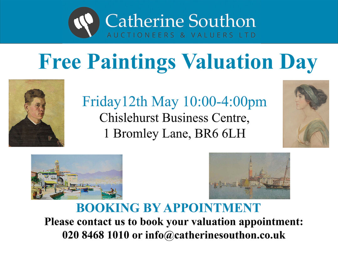 Free Paintings Valuation Day Visit Chislehurst