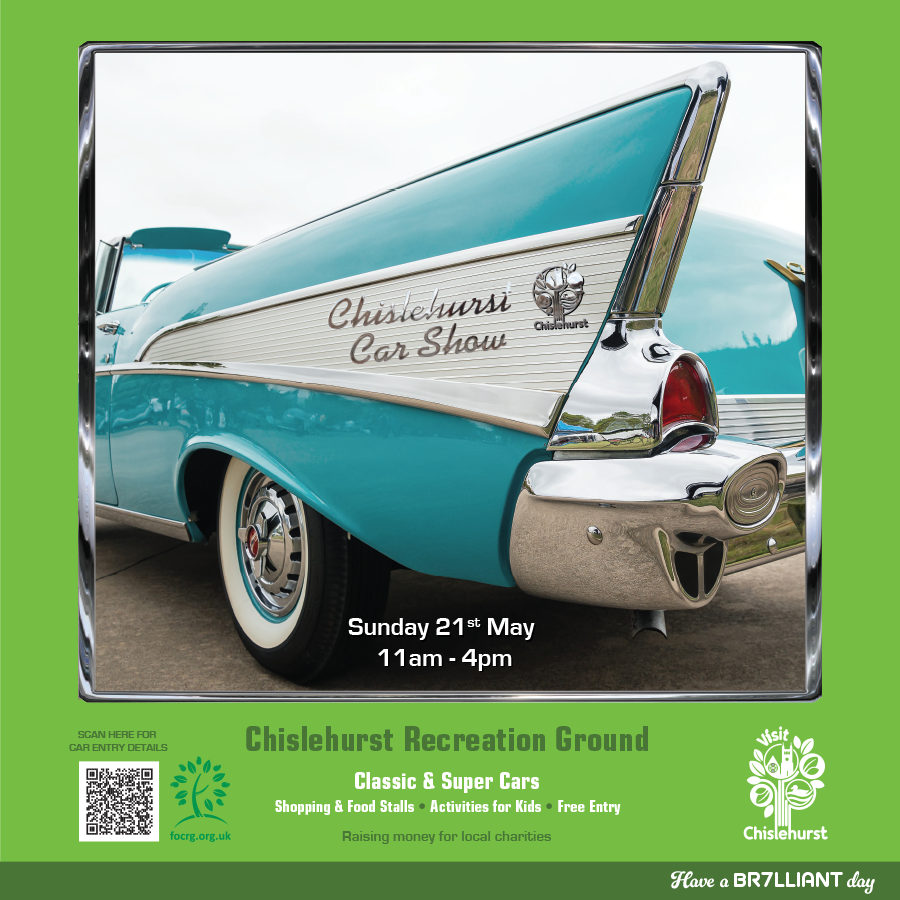 Chislehurst Car show, coming this Sunday 21st!