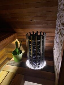 Garden room sauna 