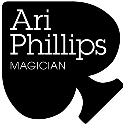 ari phillips magician logo black
