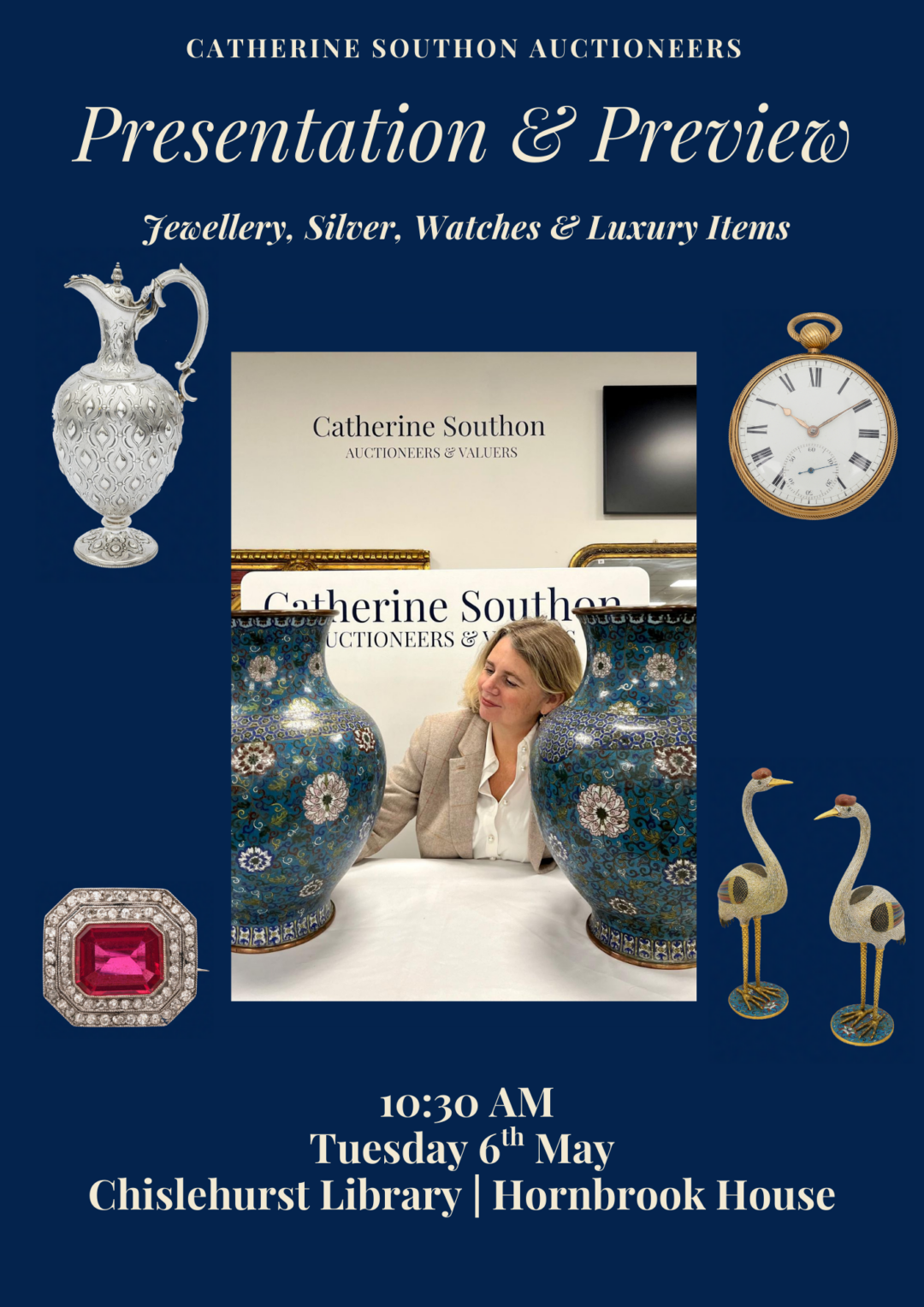 CSAV x Chislehurst Library Presentation & Preview Visit Chislehurst